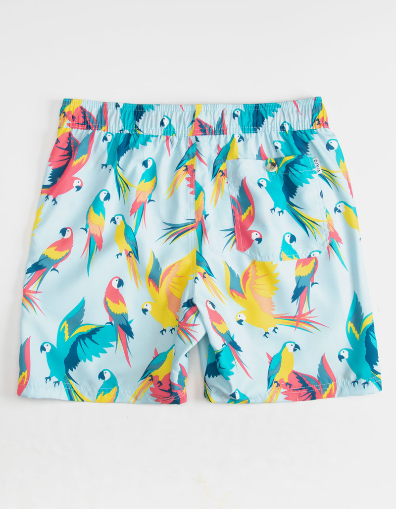 CYA Parrot Mens Volley Shorts image number 1