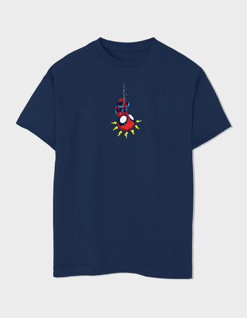 SPIDER-MAN Upside Down Unisex Kids Tee Primary Image