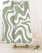 DENY DESIGNS Kierkegaard Design Liquid Swirl Shower Curtain image number 2