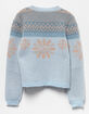 RSQ Girls Fairisle Crop Sweater image number 3