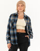 BRIXTON Bowery Womens Oversized Flannel image number 1