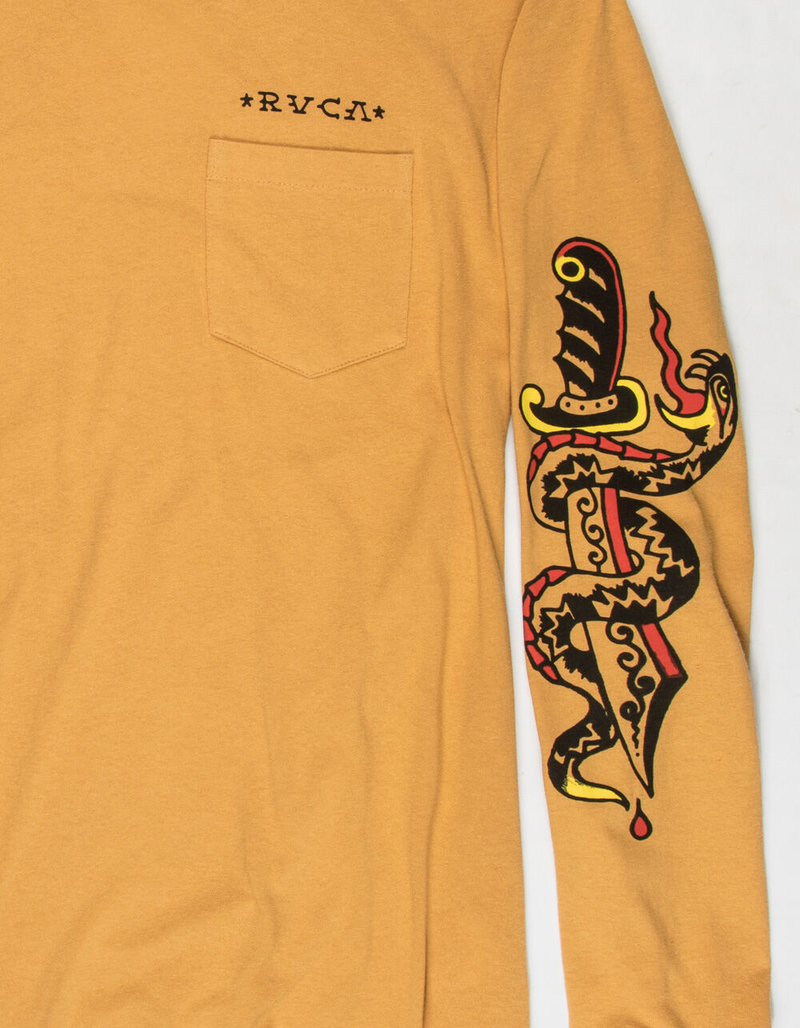 RVCA Krak Daggers Mens Pocket Tee image number 1