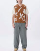 OBEY Amir Mens Sweater Vest image number 4