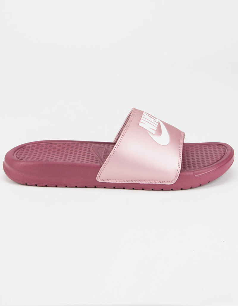 pink nike slide sandals