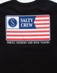 SALTY CREW Freedom Flag Mens Tee image number 3