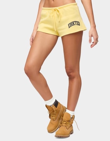 EDIKTED Sporty Babe Edikted Micro Shorts Alternative Image