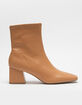 DELICIOUS Ankle Block Heel Womens Boots image number 2