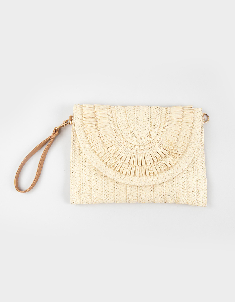 Straw Clutch Bag image number 0