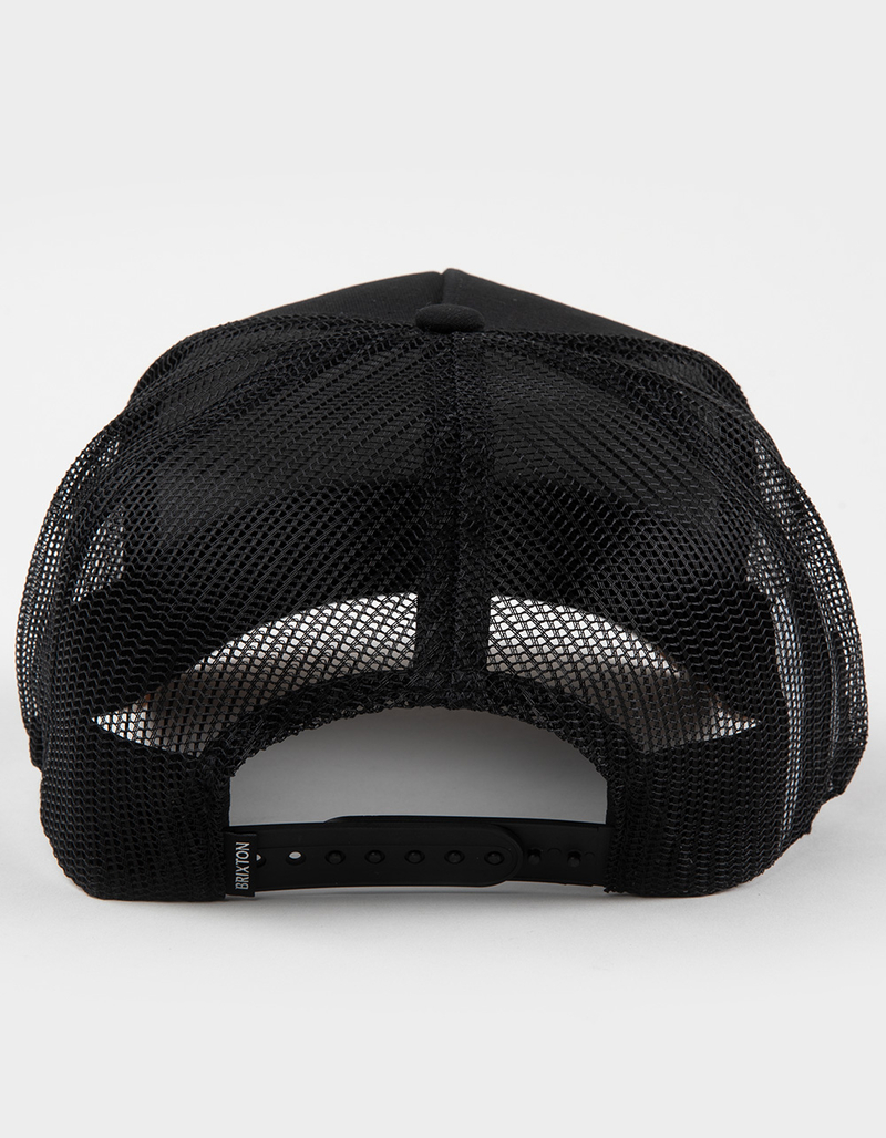 BRIXTON x Bass Brains Gone Fishing NetPlus Trucker Hat image number 2