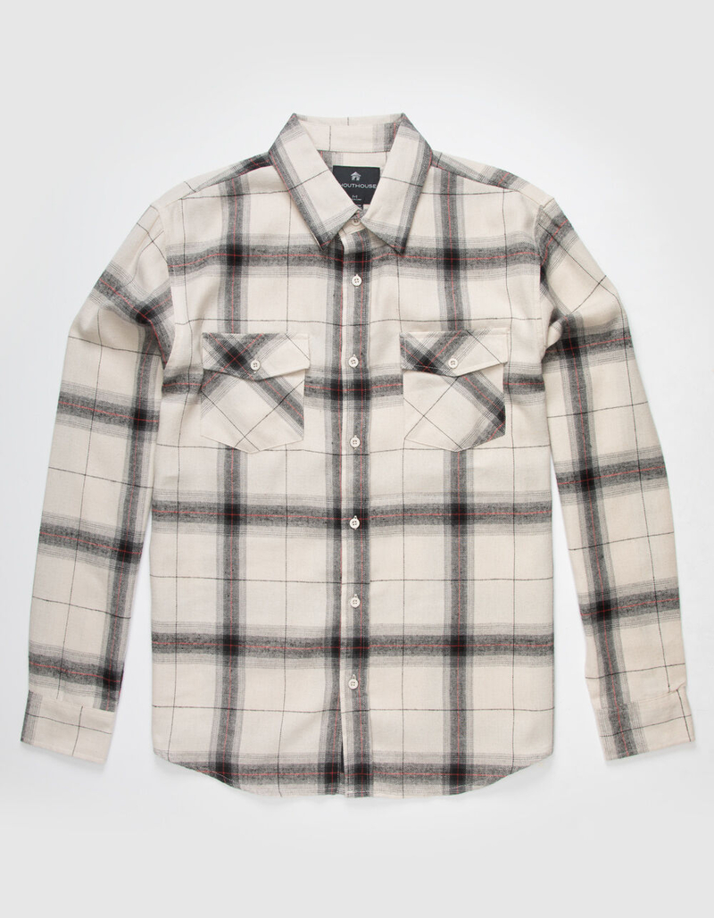 SHOUTHOUSE Taquitz Mens Flannel Shirt image number 0
