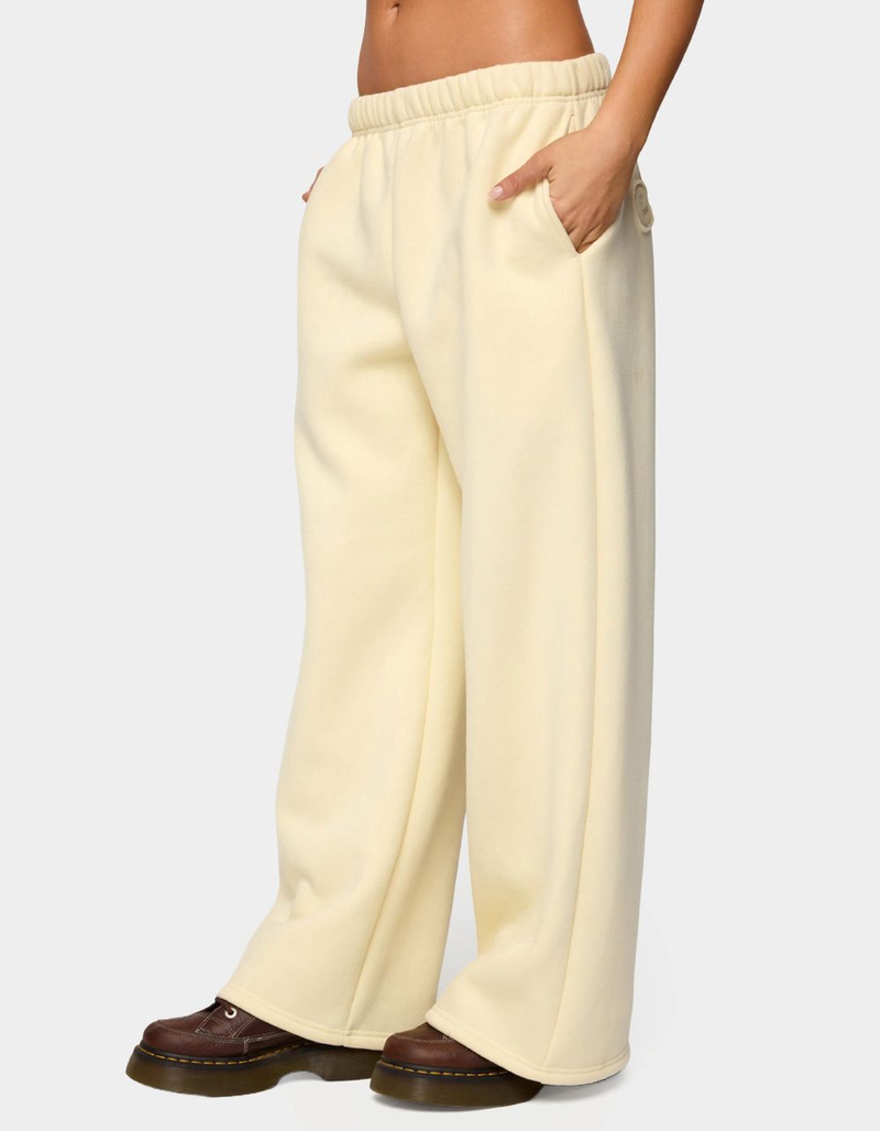 EDIKTED Jaylie Edikted Wide Leg Sweatpants image number 1