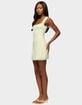 EDIKTED Nairobia Textured Mesh Mini Dress image number 2