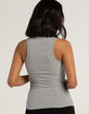 TILLYS Womens Wide Strap Rib Tank Top image number 3