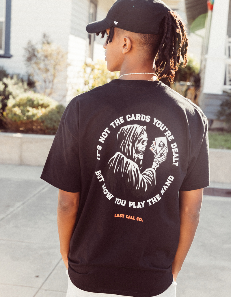 LAST CALL CO. Cards Mens T-Shirt image number 3