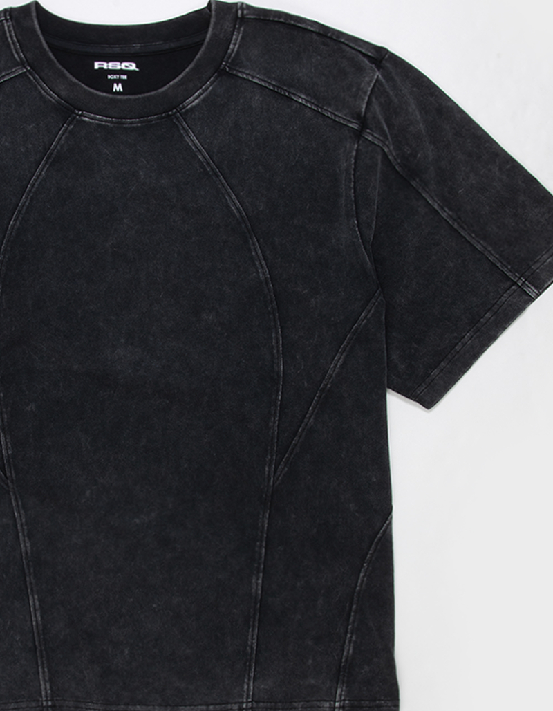 RSQ Mens Seamed Boxy Tee image number 6