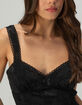 COTTON CANDY LA Satin Open Back Womens Dress image number 4