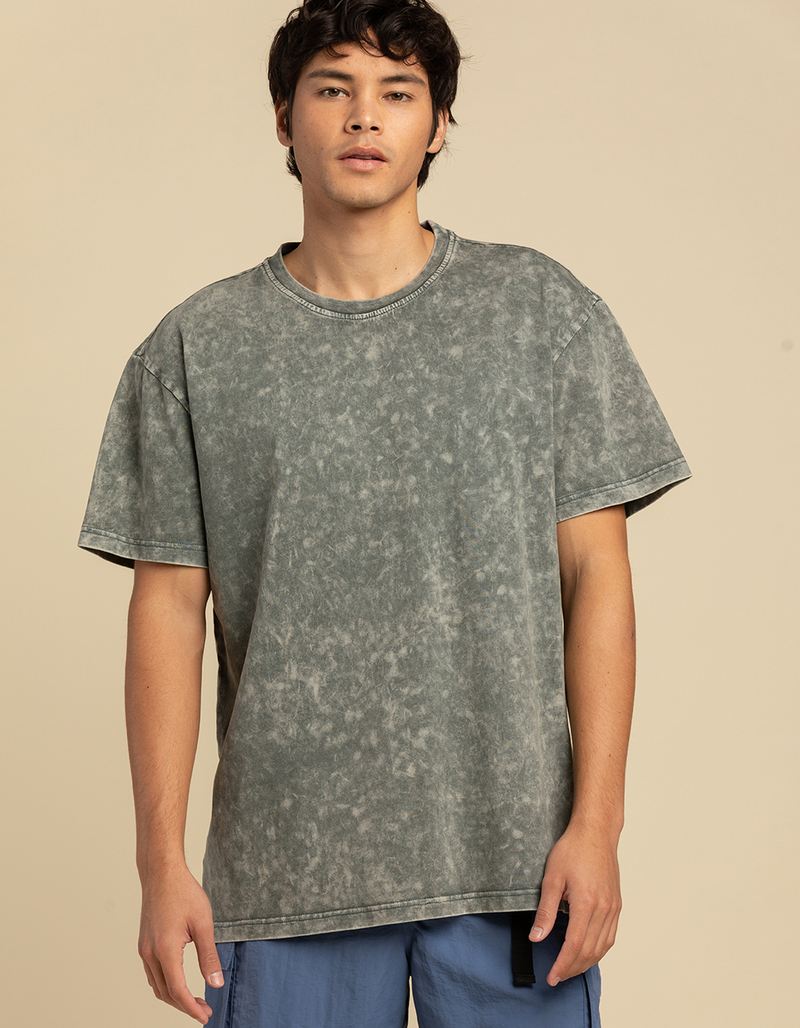 RSQ Acid Wash Mens Oversized Tee image number 0