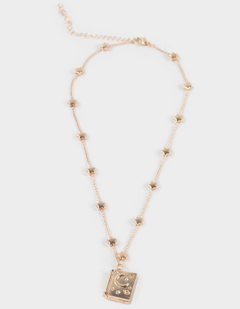 FULL TILT Square Star Chain Pendant Necklace image number 0