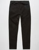 CHARLES AND A HALF Black Mens Chino Jogger Pants image number 5