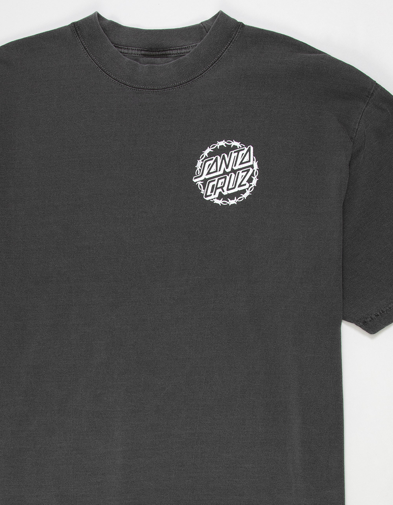 SANTA CRUZ Barbed Dot Mens Heavyweight Boxy Tee image number 3