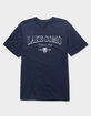 LAKE COMO Yacht Club Unisex Tee image number 1
