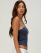 RSQ Womens Star Patch Tank Top image number 3