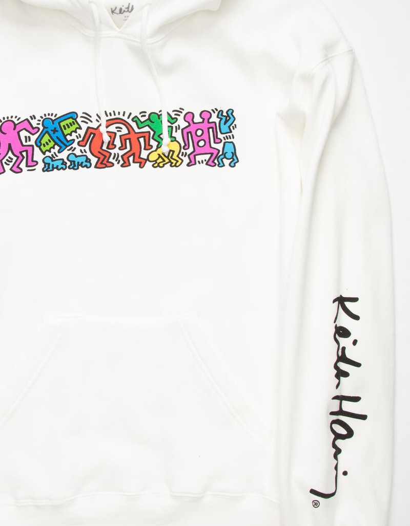 KEITH HARING Hang Out Mens Hoodie image number 1
