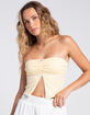 FULL TILT Flyaway Womens Tube Top image number 2