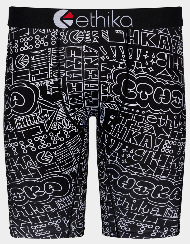 ETHIKA Black Book Mens Boxer Briefs image number 0
