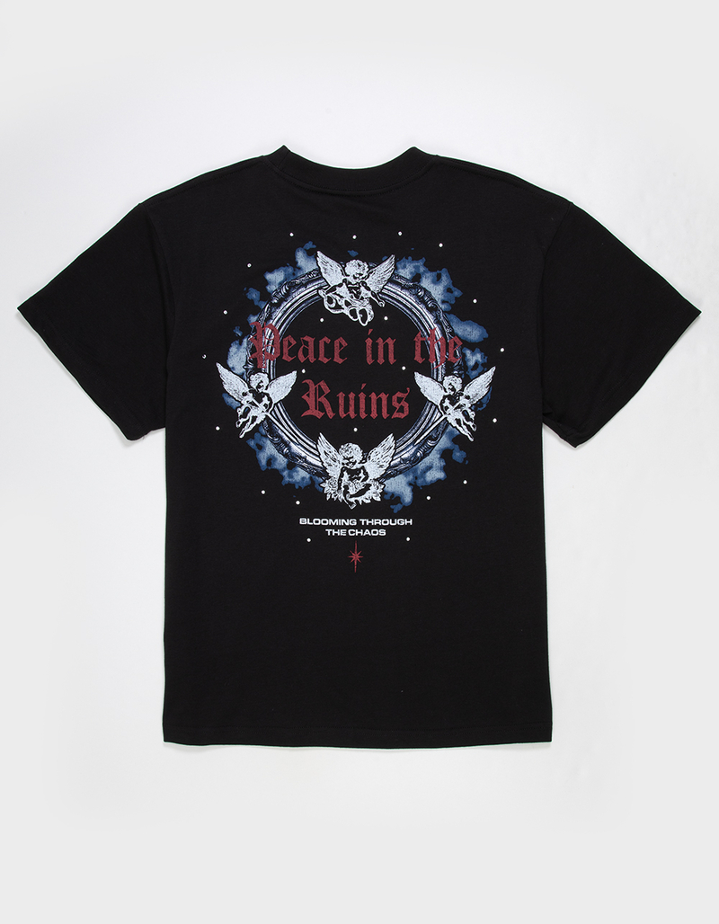 ALPHA COLLECTIVE Peace Mens Boxy Tee image number 0