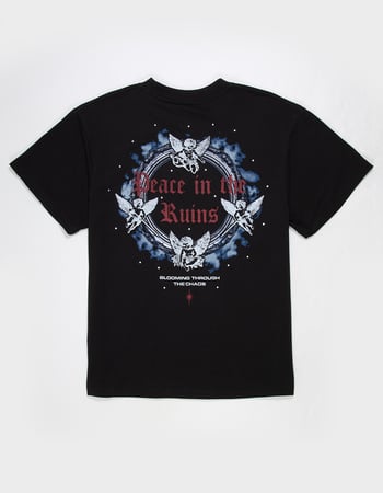 ALPHA COLLECTIVE Peace Mens Boxy Tee Primary Image