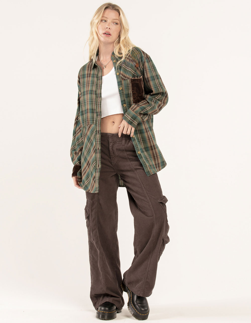 BDG Urban Outfitters Kit Patchwork Womens Flannel image number 4