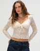 BDG Urban Outfitters Olivia Womens Lace Top image number 1