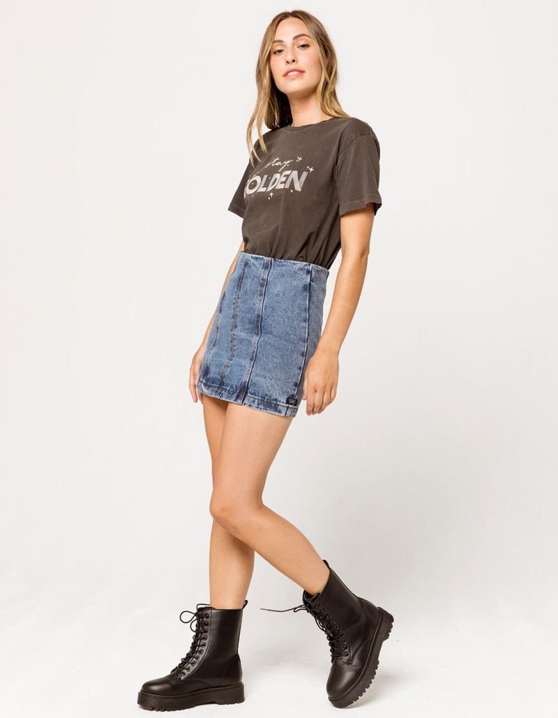 LIRA Oliver Denim Mini Skirt image number 0