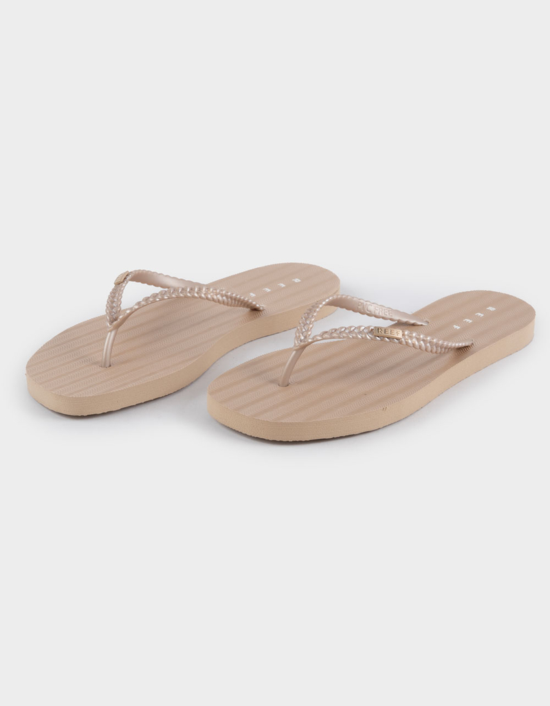 REEF Seaside Twist Womens Square Toe Flip Flops image number 6
