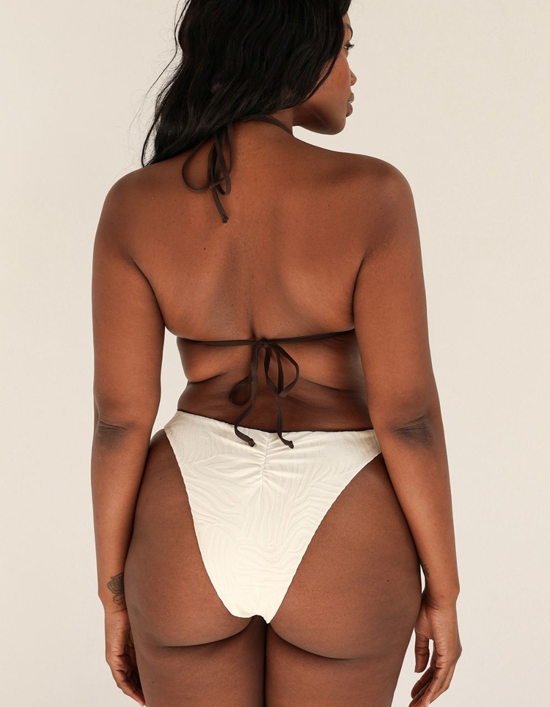 DIPPIN' DAISY'S Rosette Super Cheeky Bikini Bottoms image number 6