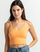 FULL TILT Womens Pointelle Cami image number 1