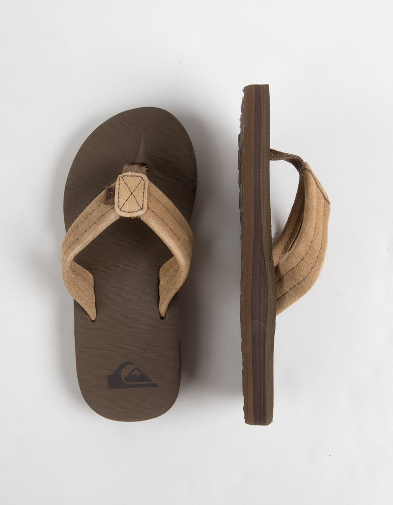QUIKSILVER Carver Suede Core Boys Flip Flops image number 5