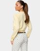 EDIKTED Yolana Henley Light Knit Sweater image number 3