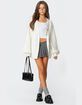 EDIKTED Mathilde Oversized V-Neck Cardigan image number 2