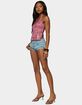 EDIKTED Butterfly Sequin Backless Halter Top image number 4