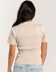 RSQ Womens Button Up Polo Shirt image number 4