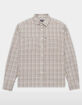 PASS~PORT Workers Check Mens Long Sleeve Button Up Shirt image number 1