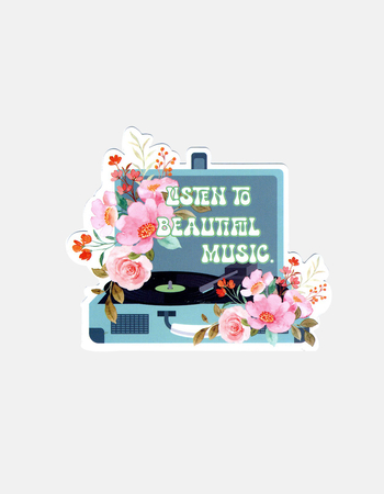 Listen To Vinyl Sticker Primary Image