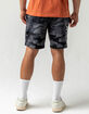 RVCA Trainer Mens Camo Black Sport Shorts image number 4