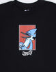 WELCOME SKATEBOARDS x Regular Show Mordecai Mens Tee image number 3