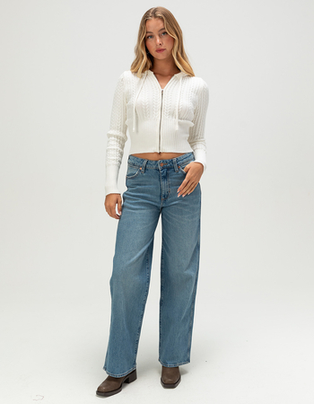 WRANGLER Mid Rise Womens Loose Straight Jeans Primary Image