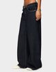 EDIKTED Karah Belt Low Rise Jeans image number 2