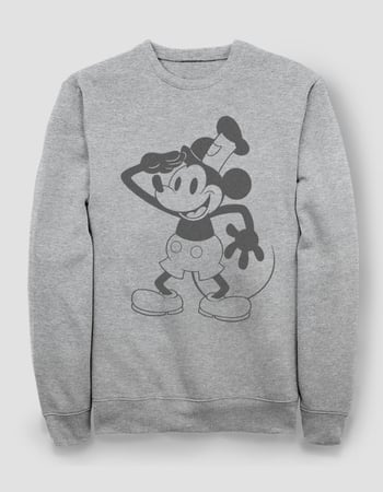 DISNEY 100TH ANNIVERSARY Mickey Cartoon Unisex Crewneck Sweatshirt Primary Image