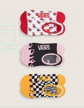 VANS Printed 3 Pack Womens Canoodle Socks Primary Image